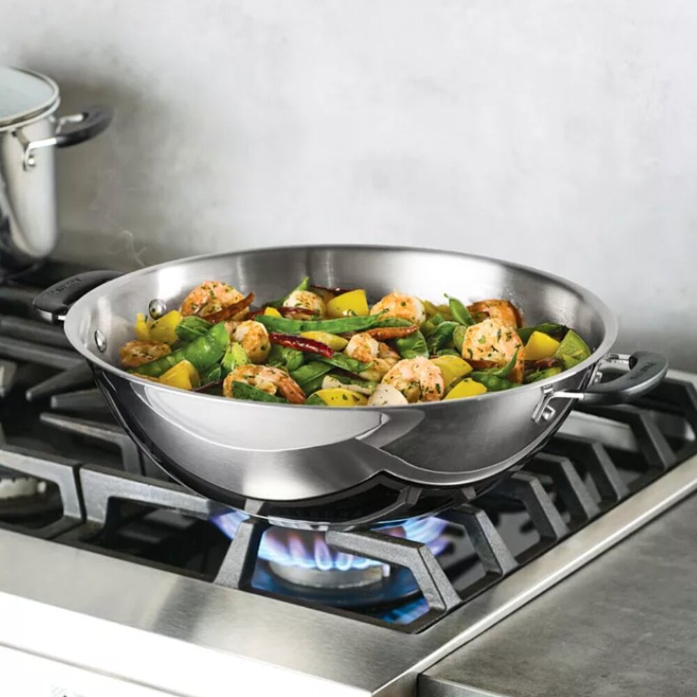 Brilliance 14" Stainless Steel Wok  ( NEW WITH BOX)